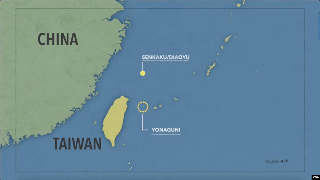 Yonaguni Island is located close to both Taiwan and a group of disputed islands claimed by both Japan and China.