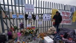 Familias de hondureños víctimas del incendio en Ciudad Júarez reciben visa humanitaria