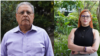 En esta composición fotográfica aparecen, a la izquierda, el opositor nicaragüense y exdiputado Enrique Sáenz, y a la derecha la activista Alexa Zamora.