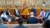 ཨ་རིའི་གྲོས་ཚོཊ་འཐུས་མིའི་སྐུ་ཚབ་ཚོགས་པས་༧གོང་ས་མཆོག་གི་མཇལ་ཁ་བརྒྱུད་བོད་དོན་ལ་རྒྱབ་སྐྱོར་གསལ་སྟོན།