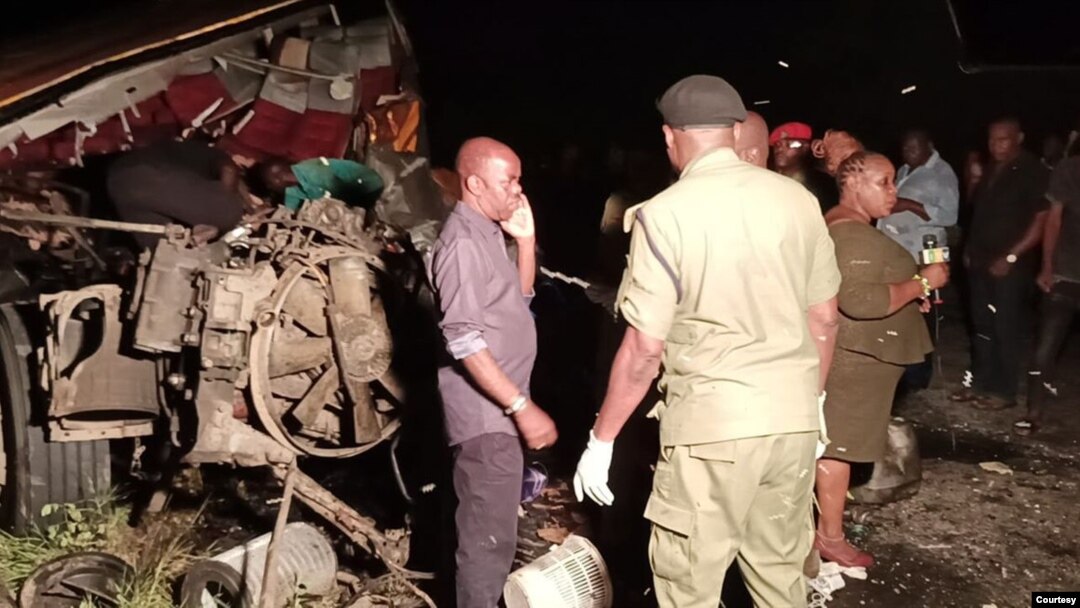 Ajali ya basi eneo la Melela Kibaoni, mkoani Morogoro