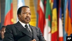Cameroon's incumbent President Paul Biya