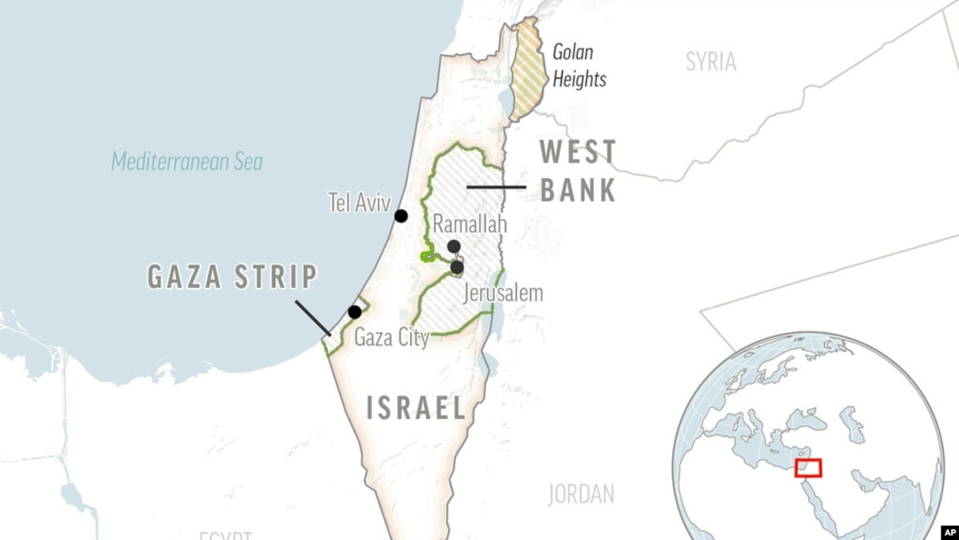Israel, the Gaza Strip and the West Bank