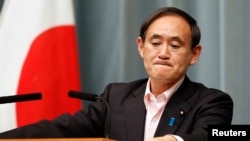 日本內閣官房長官菅義偉 (資料照片)