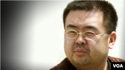 朝鲜领导人金正恩的同父异母胞兄金正男。