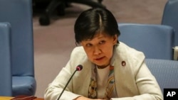 资料照片：联合国裁军事务高级代表中满泉。（美联社照片）
