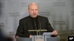 Ukraina muvaqqat prezidenti Oleksandr Turchinov