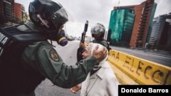 “Historia de Venezuela”, del venezolano Donaldo Barros, fotografía ganadora del concurso Best Photo of 2020 de Agora. [Cortesía]