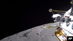 直觉机器的雅典娜号着陆器于2025年3月6日接近月球表面。