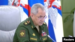რუსეთის თავდაცვის მინისტრი, სერგეი შოიგუ.