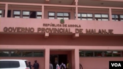 Sede do Governo provincial de Malanje, Angola