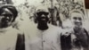 Combatentes da Liberdade da Pátria, Amílcar Cabral (meio), Carlos Reis (2º dir). em Boé, no leste da Guiné-Bissau. Julho de 1970