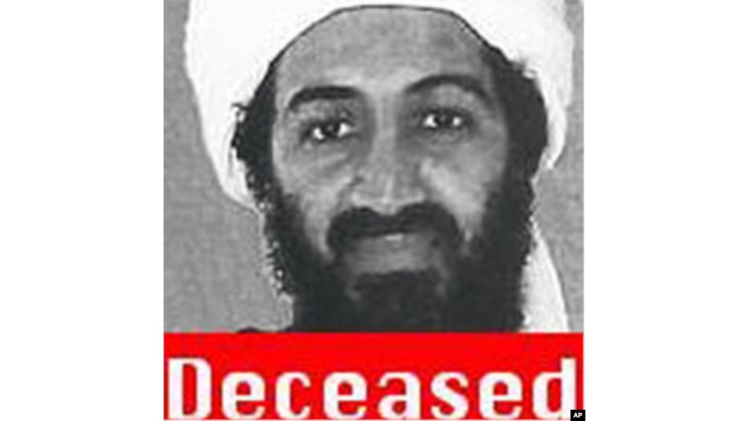 A screen grab from FBI's Most Wanted website taken May 2, 2011 shows the status of Osama bin Laden as deceased
