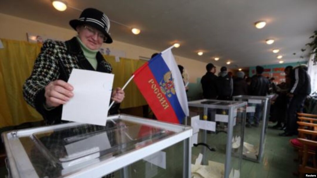 "Denial of the results of a popular referendum,” like the one Moscow used to justify its annexation of Ukraine’s Crimea in 2014, has been proposed to be included into Russia's current anti-extremism legislation.