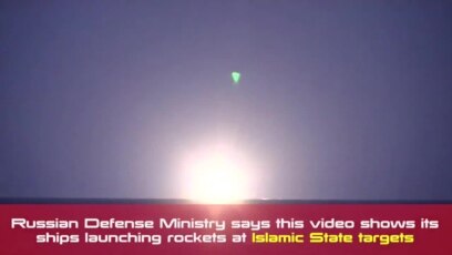 Russian Navy Fires Missiles into Syria