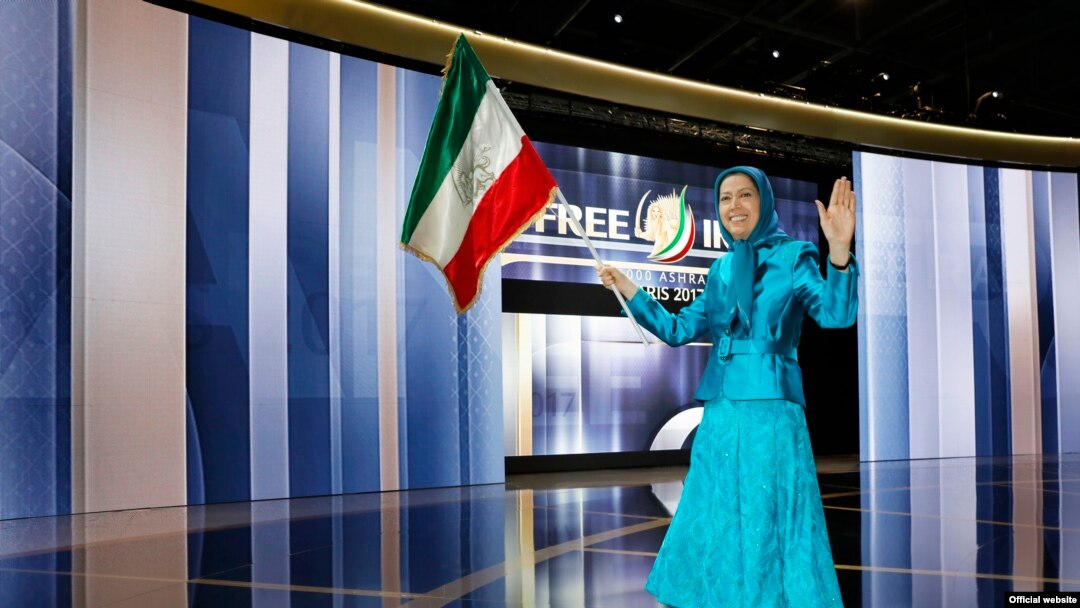 مریم رجوی از رهبران مجاهدین خلق- عکس از سایت رسمی این گروه