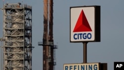 FILE - A Citgo refinery in seen in Corpus Christi, Texas, Aug. 21, 2019.