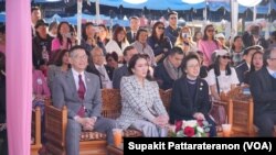 Thai Prime Minister Paetongtarn Shinawatra visits the Thai Community in Los Angeles, CA.