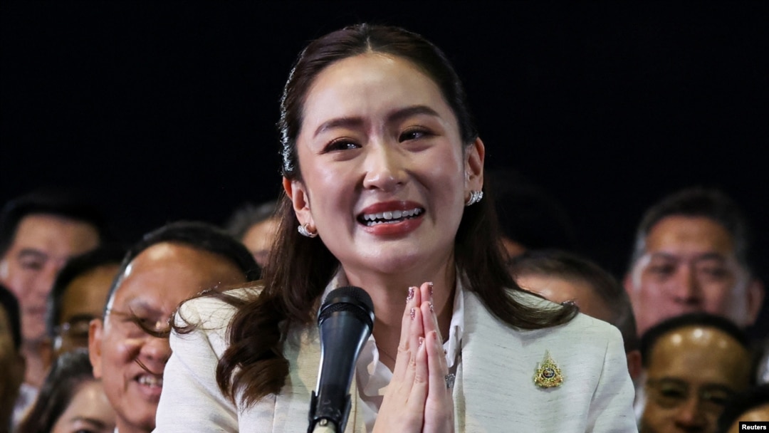 เเพทองธาร ชินวัตร หรือ 'อุ๊งอิ๊ง' นายกรัฐมนตรีคนที่ 31 ของไทย