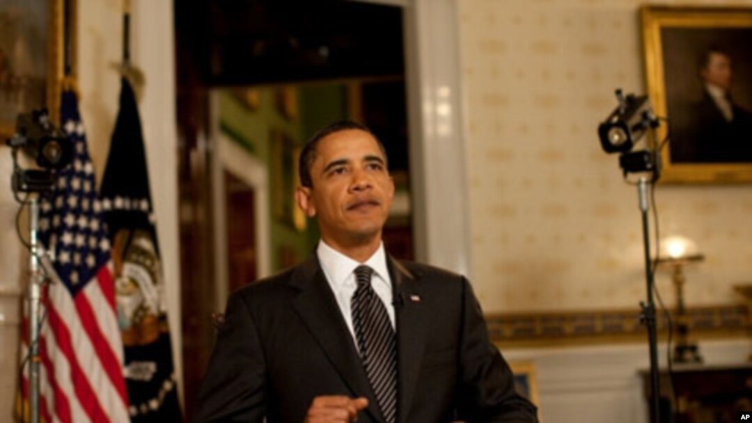 US President Barack Obama delivers the weekly address, 16 Jan 2010
