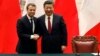 马克龙呼吁中国进一步开放市场