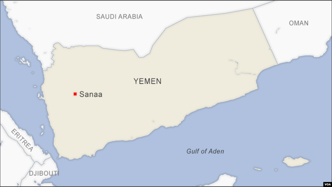 Sana'a, Yemen Map