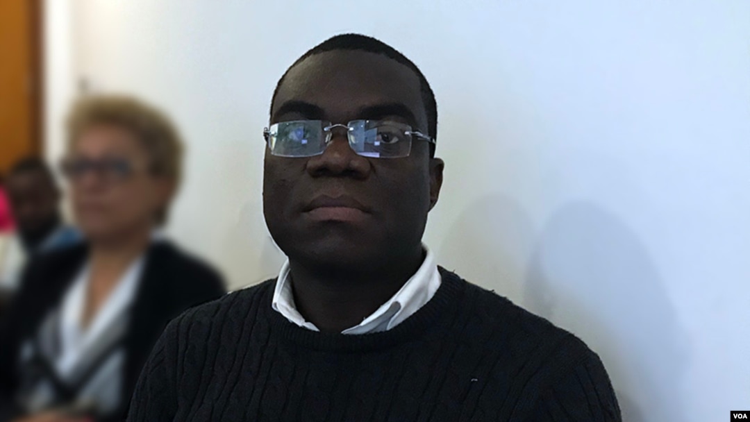 Teixeira Cândido, secretário do Sindicato de Jornalistas de Angola