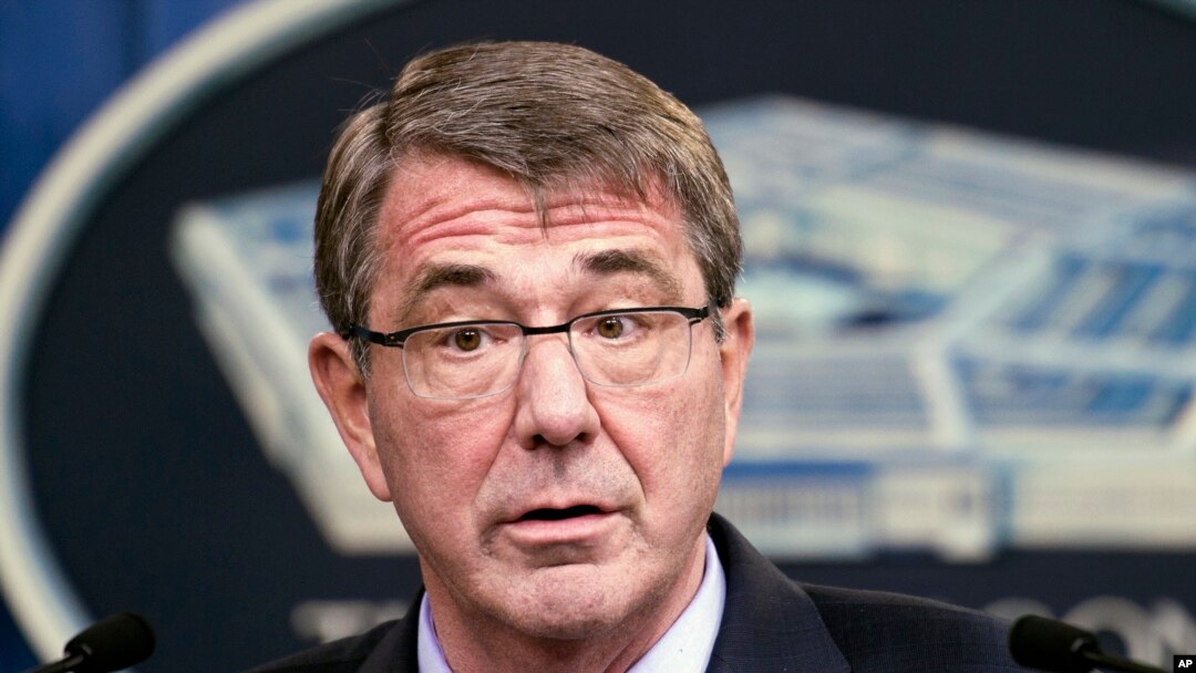 FILE - Defense Secretary Ash Carter is expected to approve lifting a ban on transgender troops serving in the U.S. military.