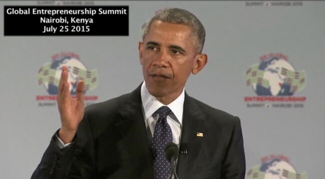 President Obama's Remarks at Global Entrepreneurship Summit