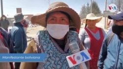 Manifestaciones Bolivia