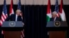 ترامپ در کرانه باختری: با توافق اسرائیل و فلسطینی‌ها صلح به کل خاور میانه باز می‌گردد