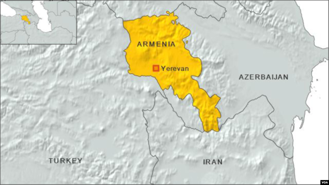 Armenia and Turkey share a border.