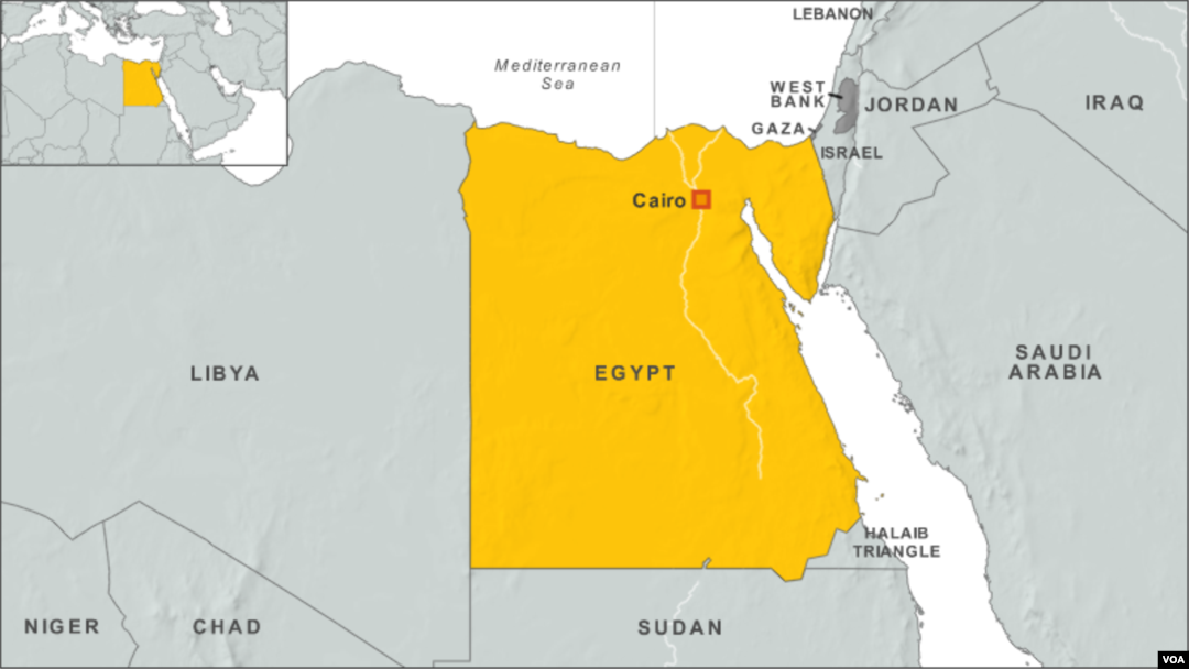 Map of Egypt
