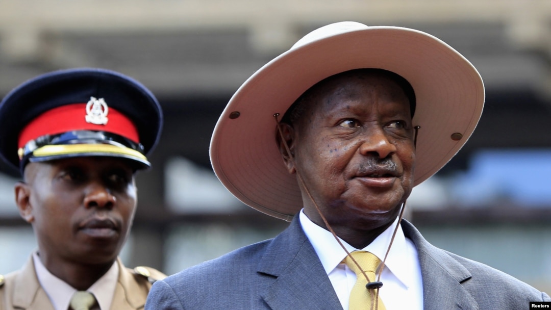 Uganda's President Yoweri Museveni, November 30, 2012.