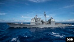“安提坦號”導彈巡洋艦資料照(美國海軍資料照片)