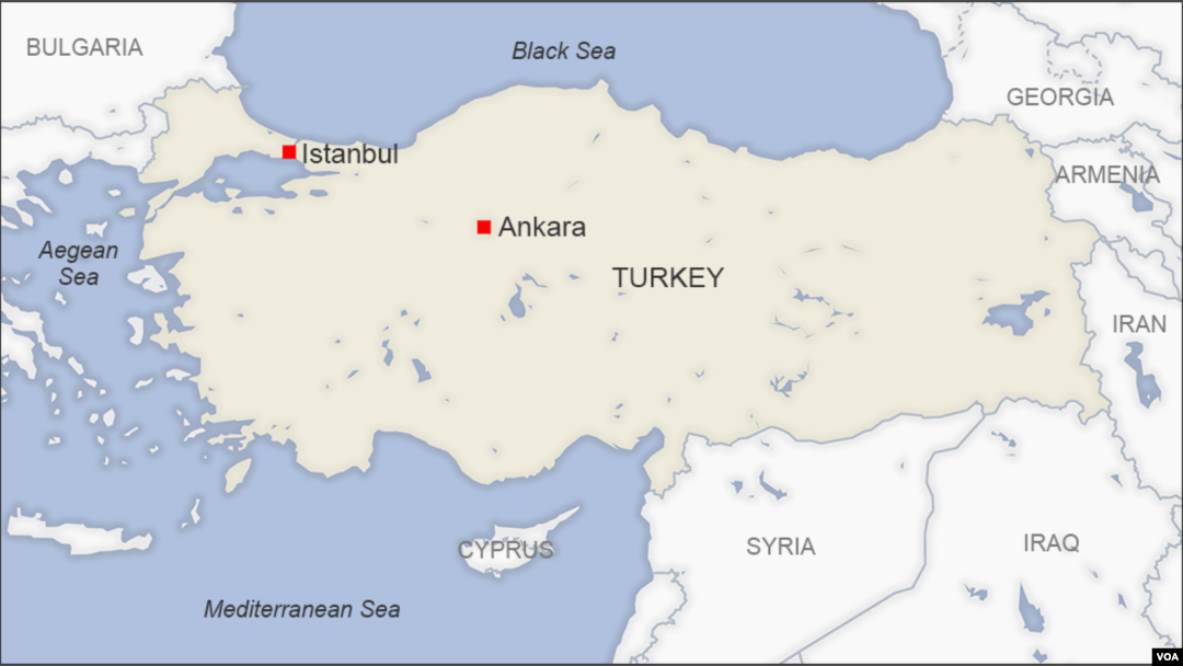 Map of Turkey