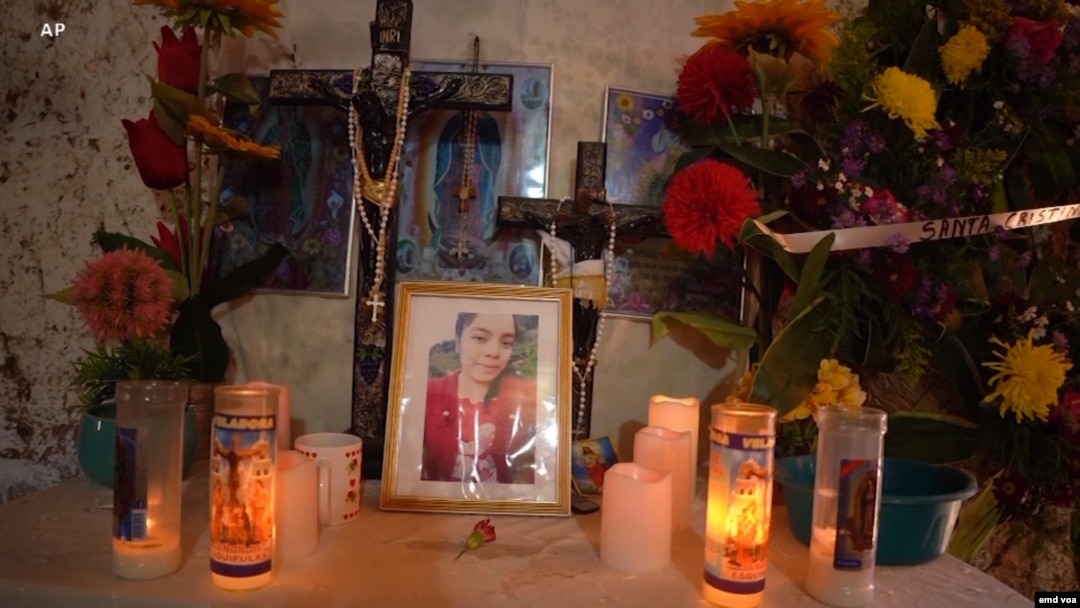 En la foto de archivo un altar en casa de una de las víctimas de la masacre de Tamulipas ocurrida a finales de enero de 2021.