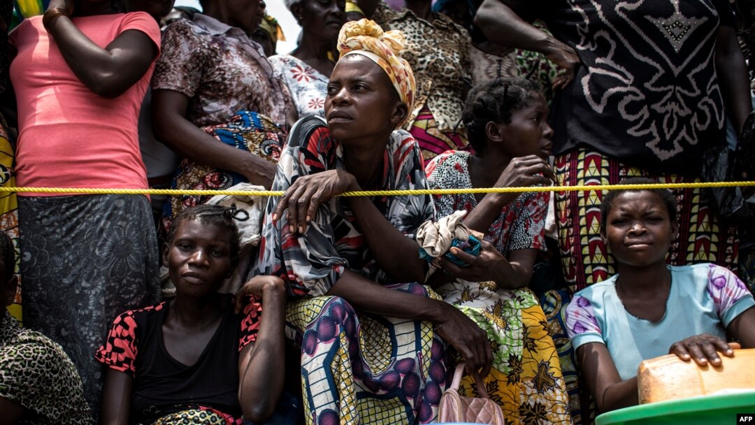 Bakima bitumba na Kasala, Kasaï, RDC le 25 octobre 2017.
