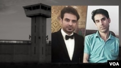 وحید افکاری (راست) و حبیب افکاری
