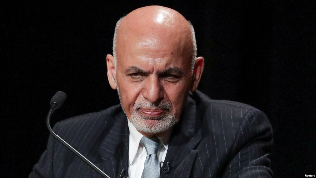 Afghanistan's President Ashraf Ghani speaks during a panel discussion at the Asia Society in New York City, Sept. 20, 2017.