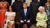 Queen, Harry and Meghan
