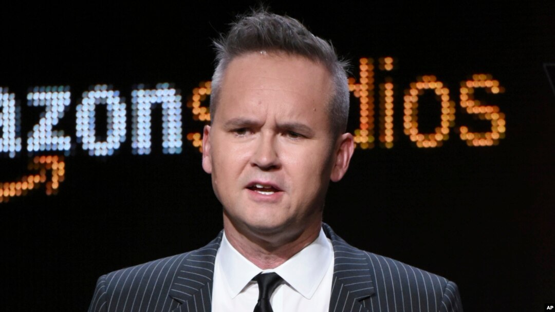 FILE - Roy Price, head of Amazon Studios, participates in a panel discussion at the Beverly Hilton Hotel in Beverly Hills, Calif., Aug. 3, 2015. 