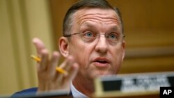 FILE - Rep. Doug Collins, R-Ga., ranking member of the House Judiciary Committee, speaks during a hearing on Capitol Hill in Washington, May 21, 2019.