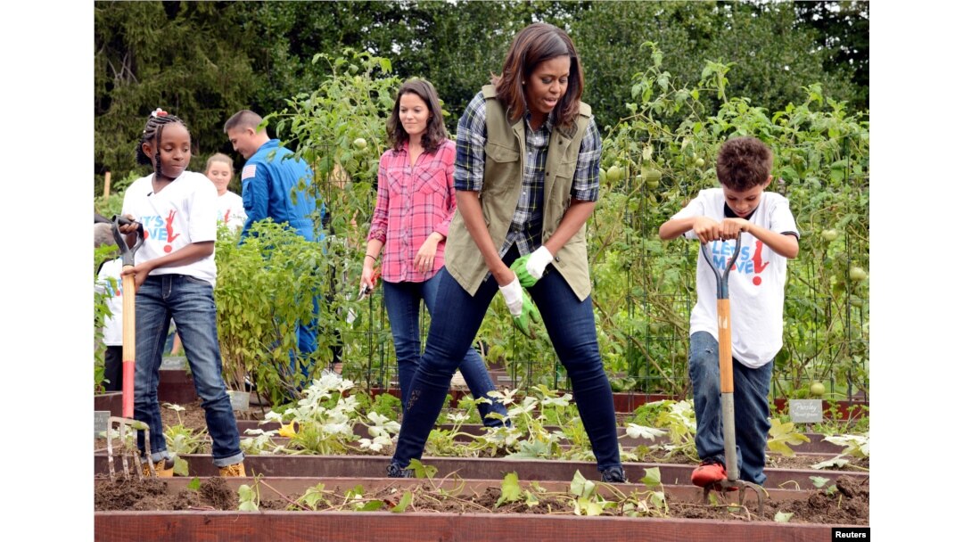 White House Garden Harvests Fall Bounty