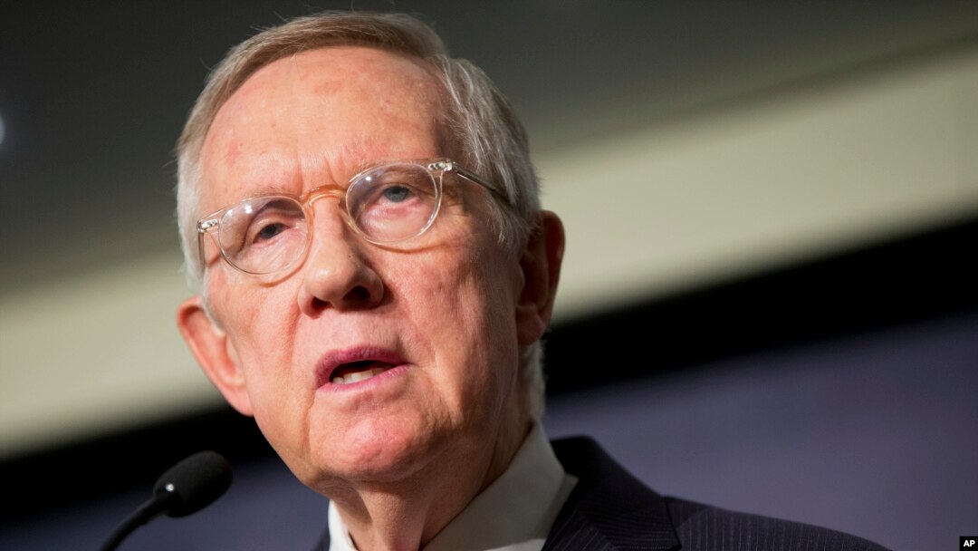 FILE - Senate Minority Leader Harry Reid, D-Nev., says Republicans "have decided once again to place partisan ideological agendas over the well-being of the nation.”