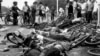 资料照：1989年六月3日和4日，中共政权出动野战军和军警在北京射杀举行和平抗议要民主反腐败的学生和市民。
