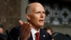 El senador republicano Rick Scott dijo el jueves que los senadores demócratas "han elegido jugar a la política en lugar de ayudar a la gente de Venezuela".