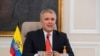 El presidente de Colombia, Iván Duque, fue el primer orador en el seminario web 'Panorama Económico de América Latina 2020', celebrado el 24 de septiembre de 2020.