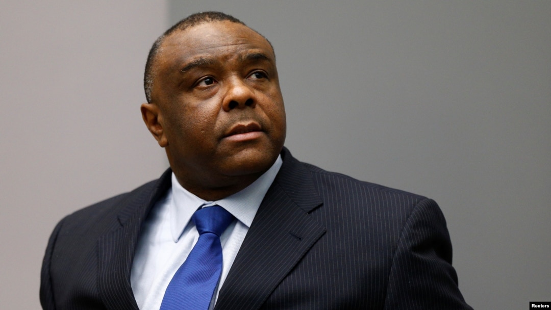 Jean-Pierre Bemba Gombo of the Democratic Republic of the Congo sits in the courtroom of the International Criminal Court (ICC) in The Hague, June 21, 2016.