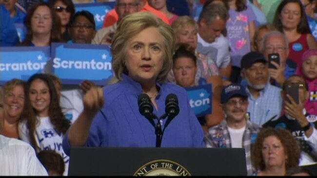 Hillary Clinton on the American Dream and Trump's Make America Great Again